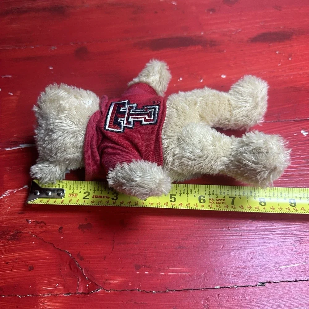 Texas Tech Teddy Bear Soft Plush Wreck Em Red Raider Lubbock Chimys Double T
